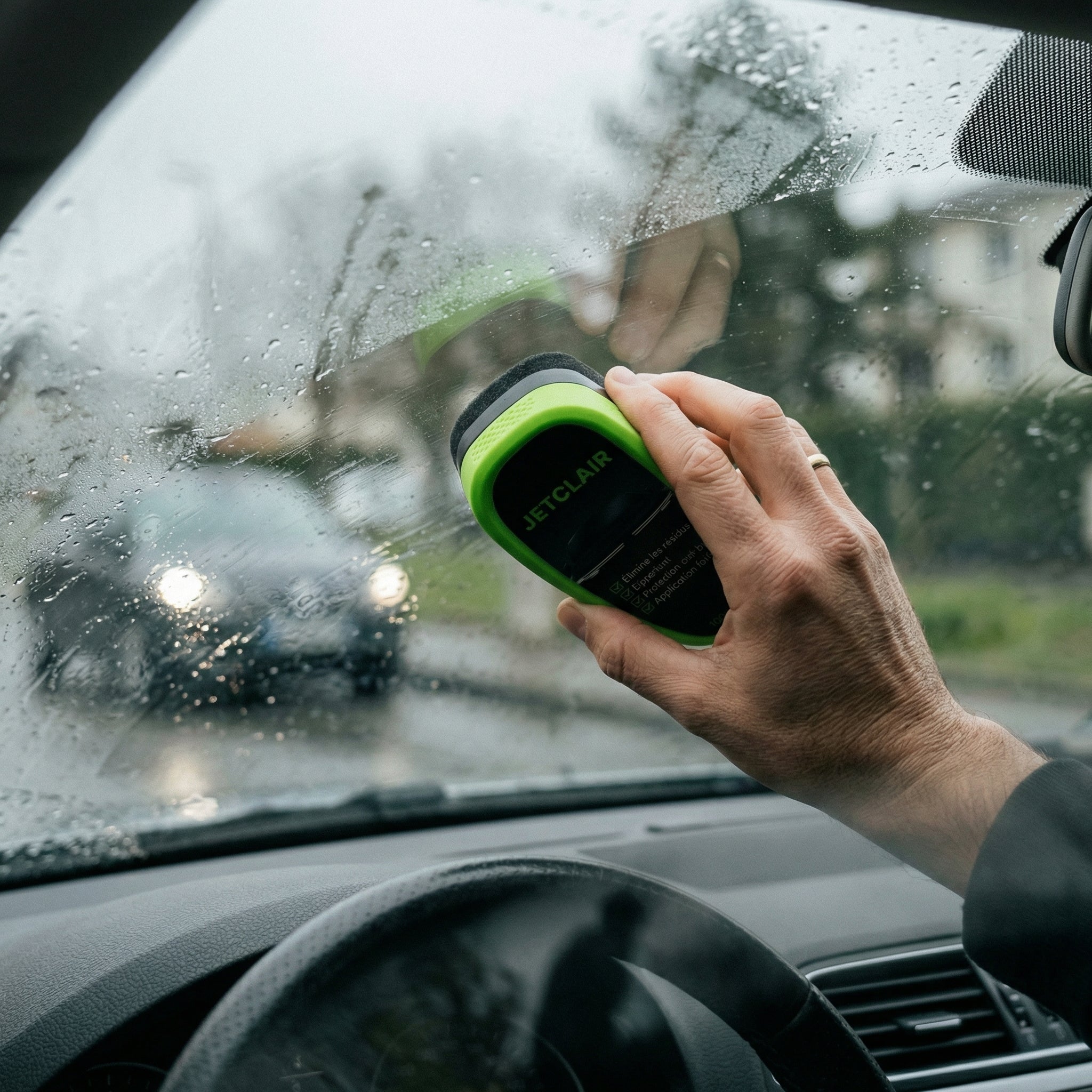 JetClair™ – Nettoyant Anti-Buée & Vision Claire Instantanée